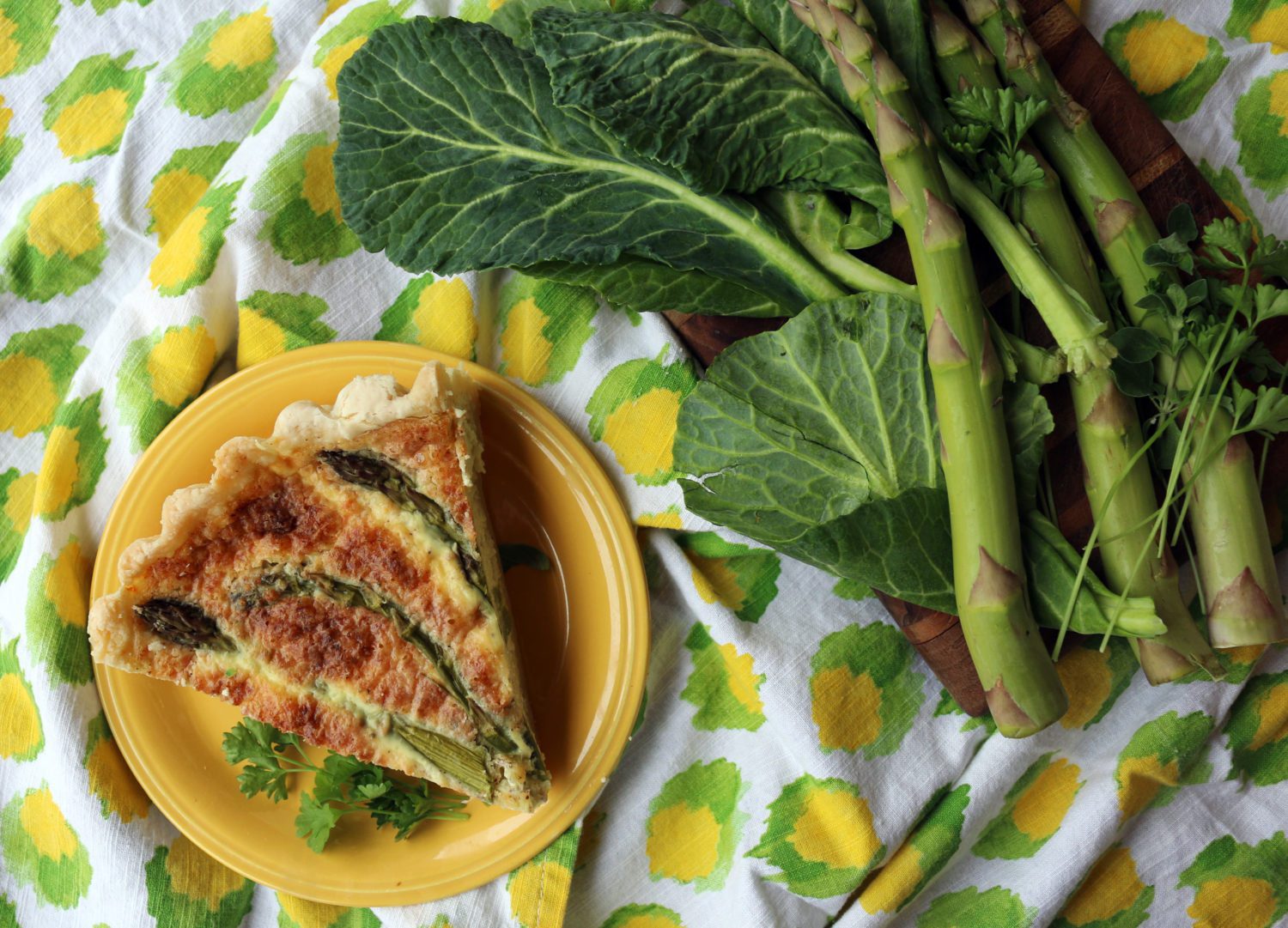 Spring Vegetable Quiche