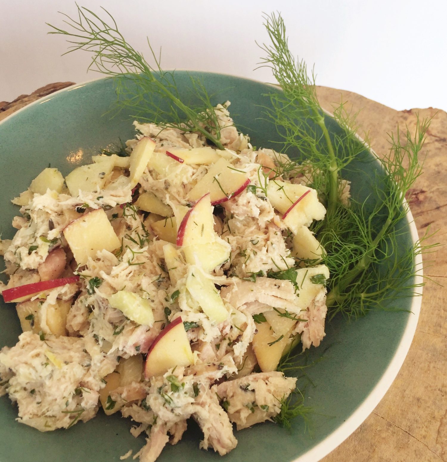 Apple Fennel Chicken Salad