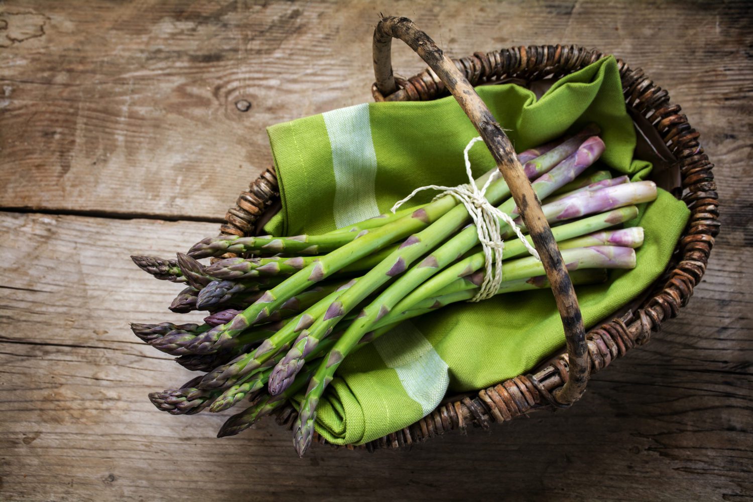 Organic Asparagus and Strawberry Salad