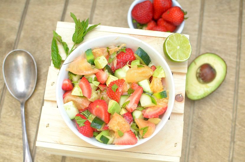 Strawberry Avocado Salad Recipe Kimberton Whole Foods