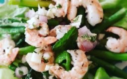 Roasted Shrimp and Asparagus Salad