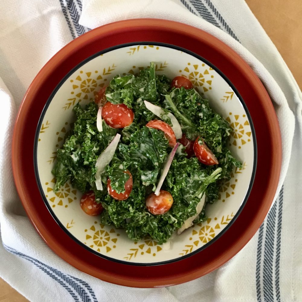 Kale Caesar Salad Kimberton Whole Foods