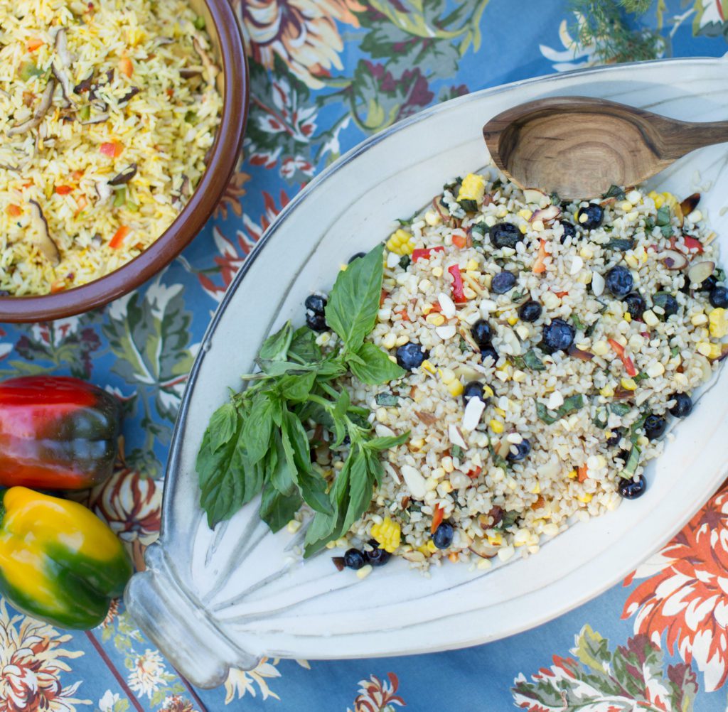 Blueberry Rice Salad Kimberton Whole Foods Cookbook