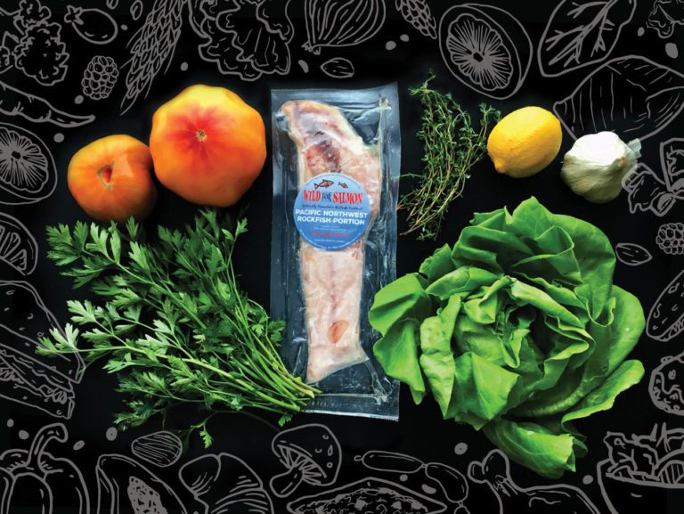 Real Meals PanSeared Rockfish with Heirloom Tomatoes Kimberton