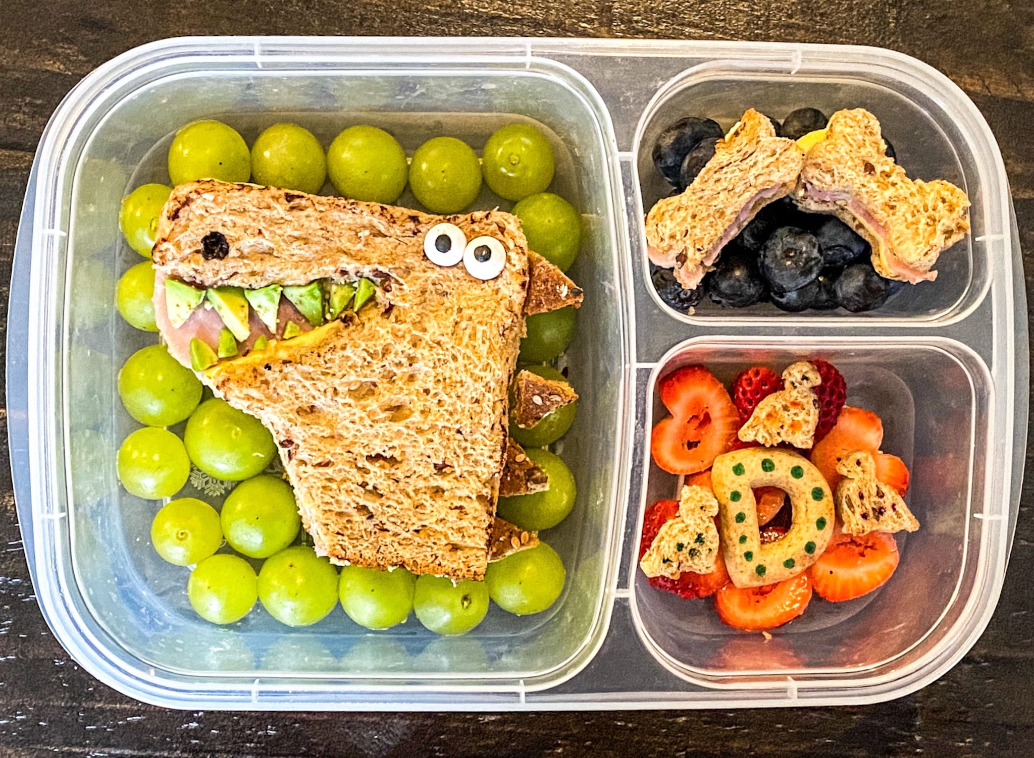 Easy Dinosaur Lunch for Kids