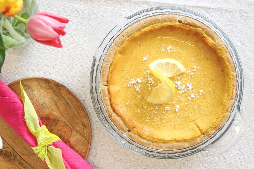 a Picture of Buttermilk Pie