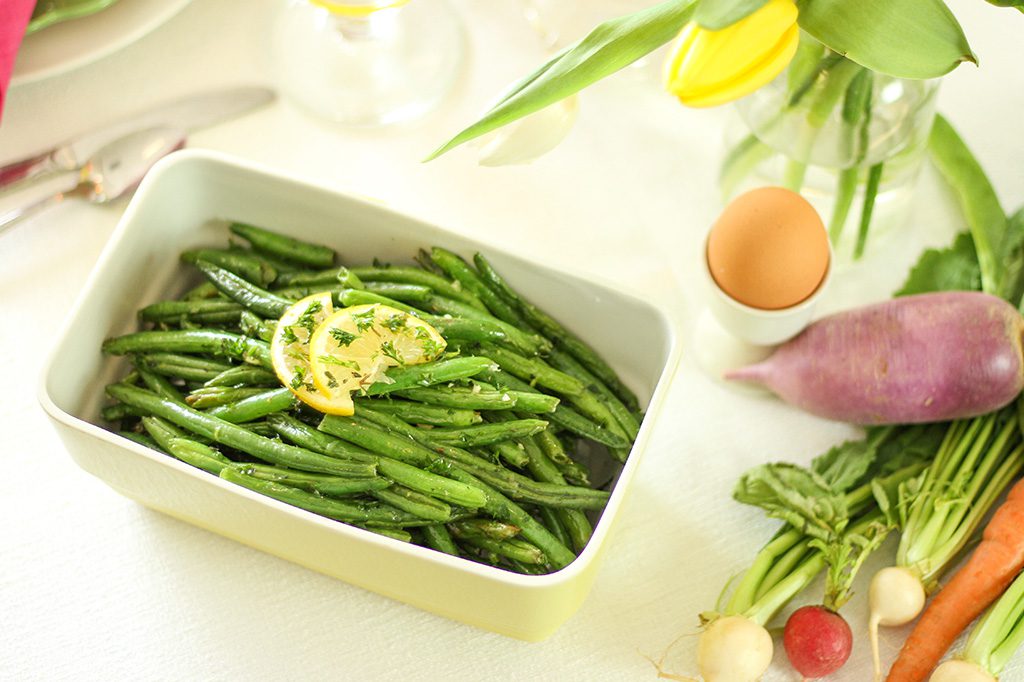 Lemon Herb Green Beans
