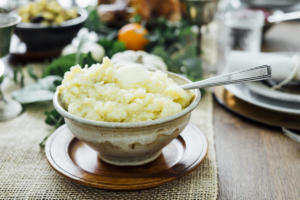 Roasted Garlic Mashed Potatoes